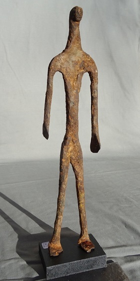 statue fer rituel dogon Mali