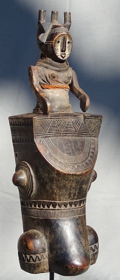 statue baoulé yaouré cote d'ivoire