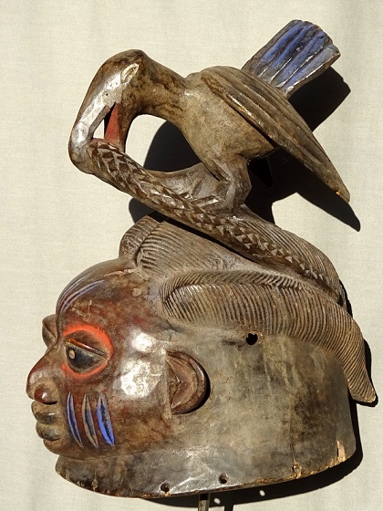 masque gélédé yoruba nigéria