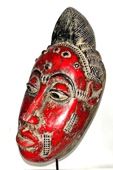 masque baoulé cote d'ivoire