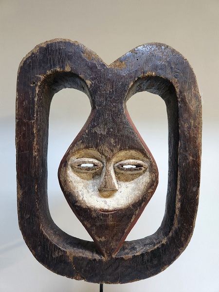 masque kwélé gabon Congo
