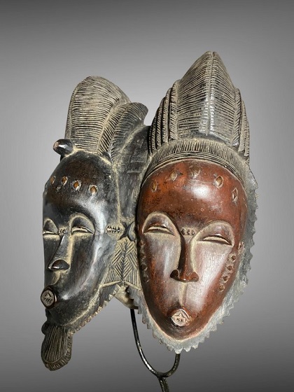 masque baoulé côte d'ivoire
