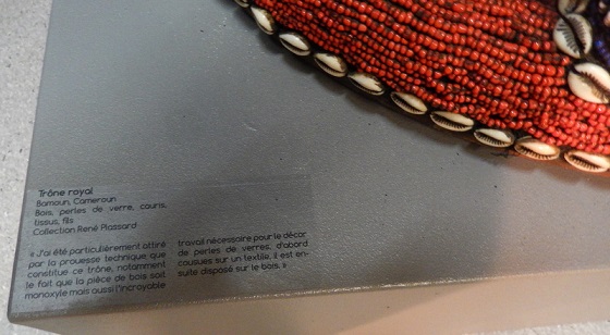 Expo au musée africain de Lyon